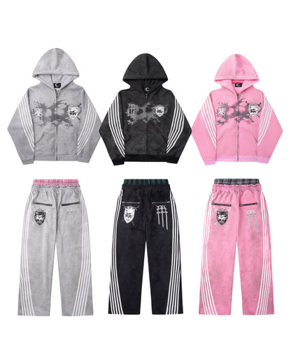 ROYAL KNIGHT CLUB WAXED TRACKSUIT