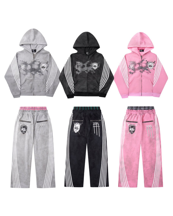 ROYAL KNIGHT CLUB WAXED TRACKSUIT