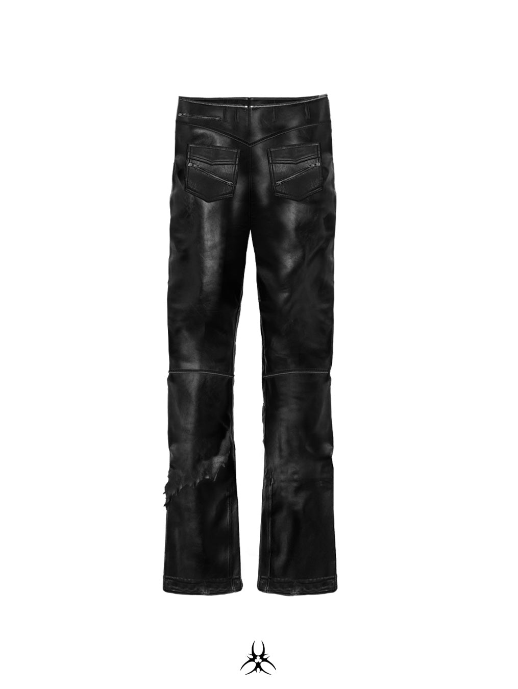 SL Black Vanguard Leather Pants