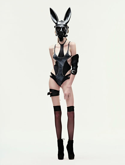 DARK MIRAGE LEATHER BODYSUIT