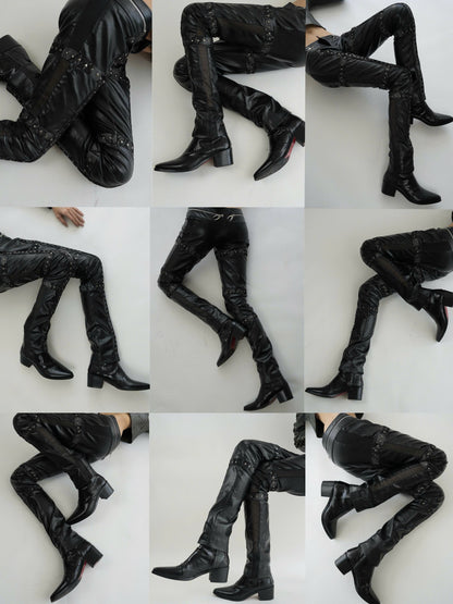 SL Nightcore Tactical Leather Pants