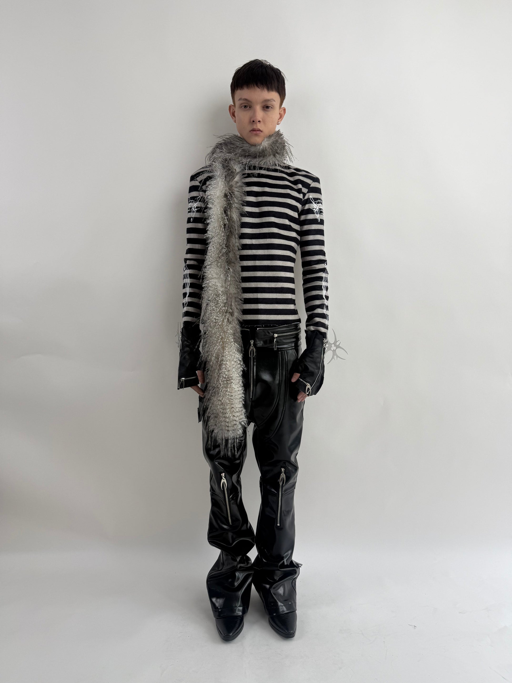 SL Black Vanguard Leather Pants