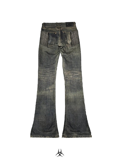SL CLASSIC ROCK WAXED SKINNY JEANS