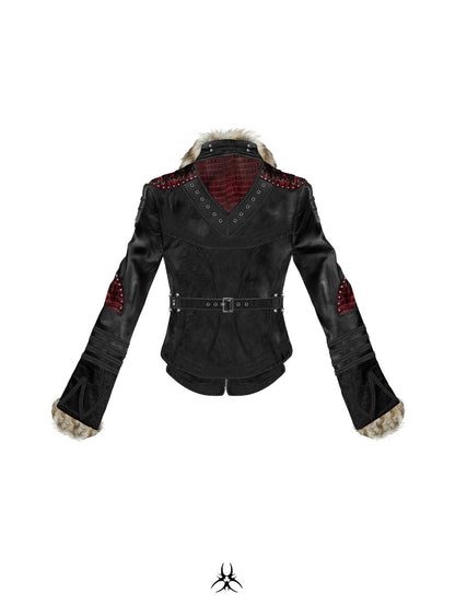 Blood SL Fur Leather Jacket