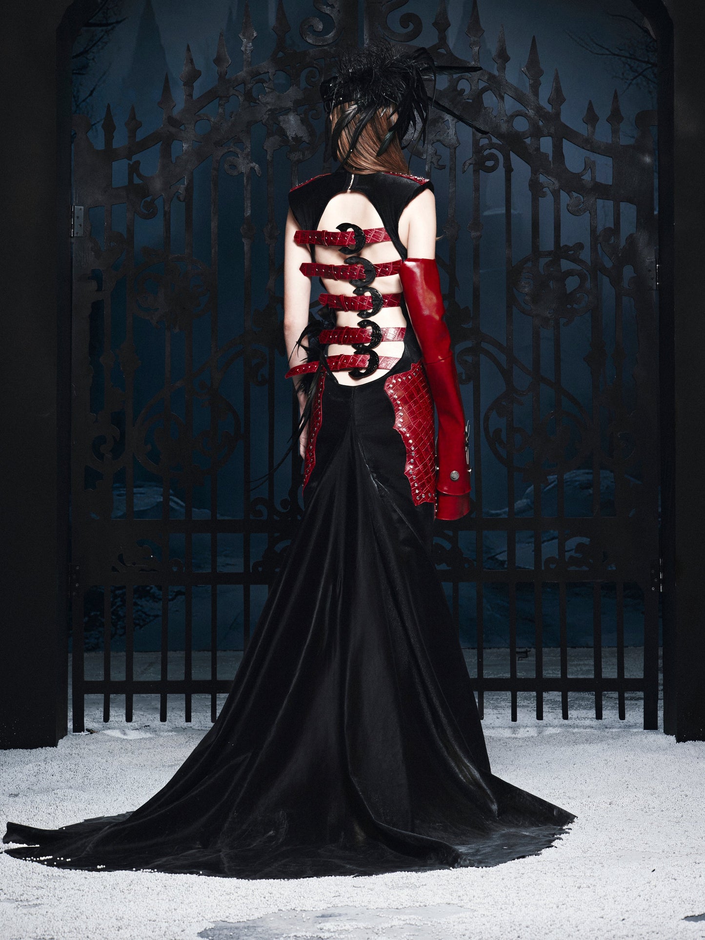 DARK BLOOD VALKYRIE GOWN