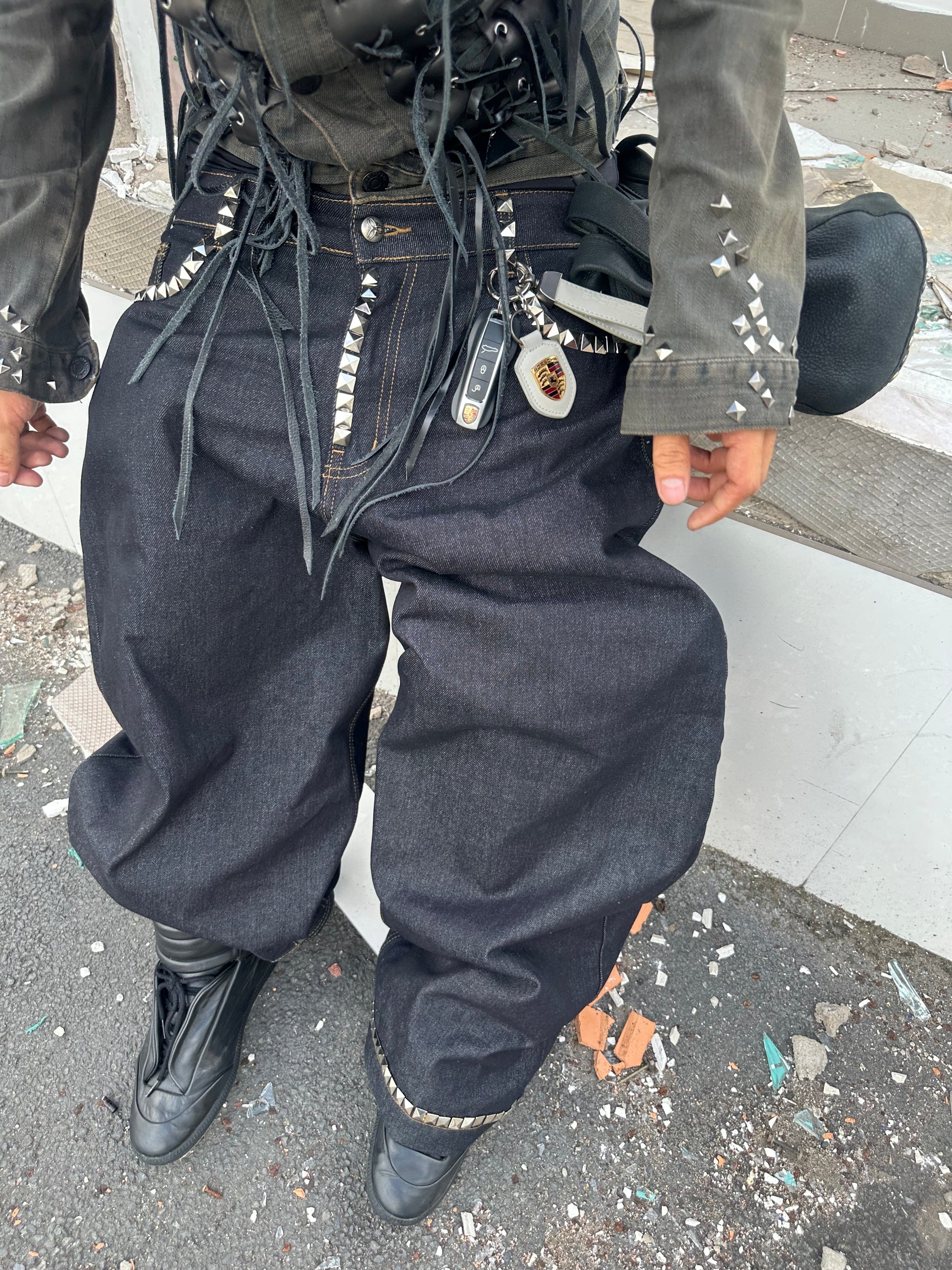 "25STUDDED" JAPANESE RAW DENIM