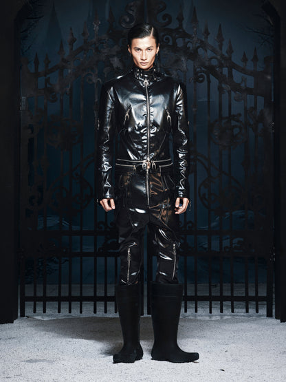 SL Black Vanguard Leather Jacket