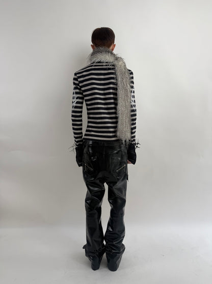 SL Black Vanguard Leather Pants