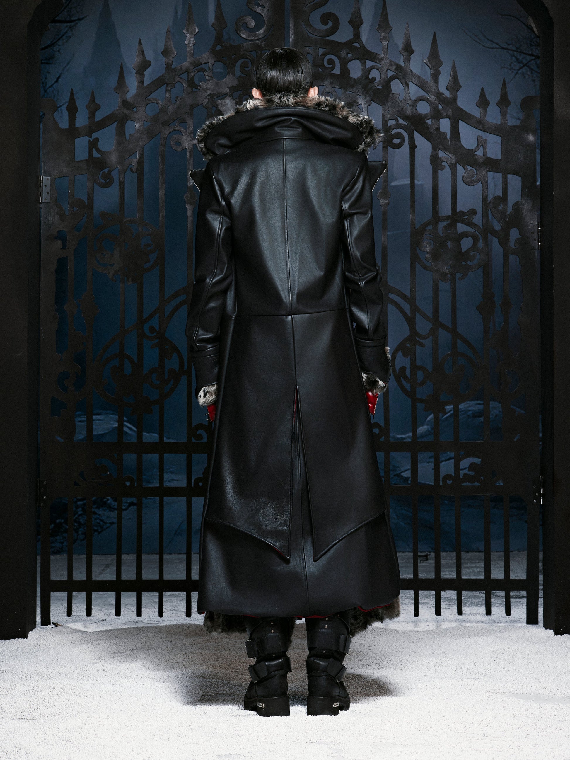 SL Sovereign Fur Leather Coat