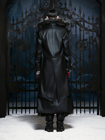 SL Sovereign Fur Leather Coat