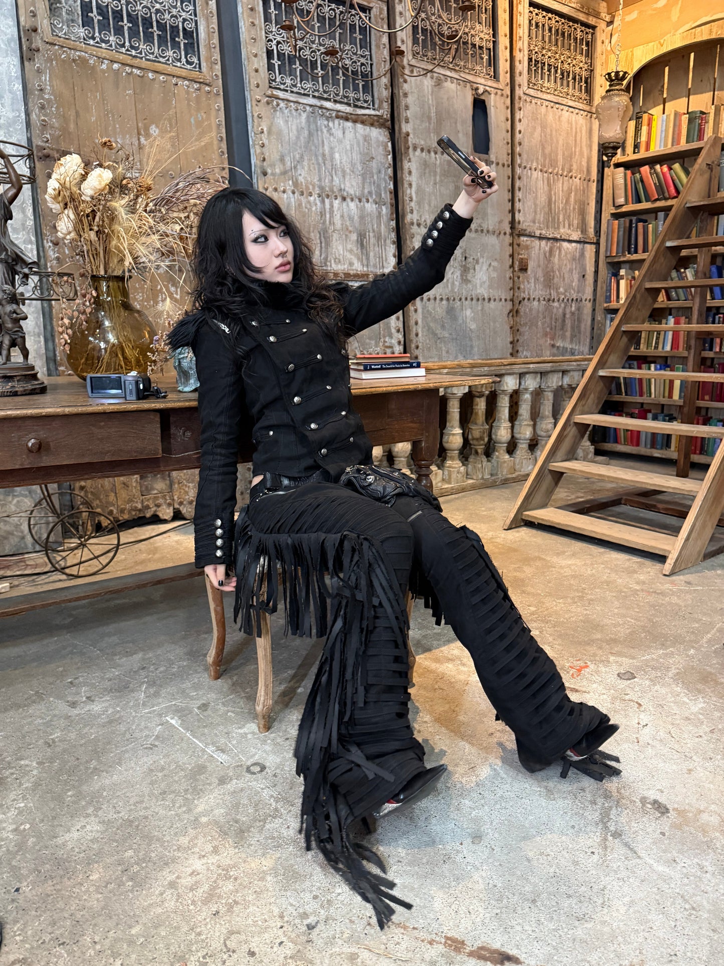 SL REVIVAL ROCK LEATHER PANTS