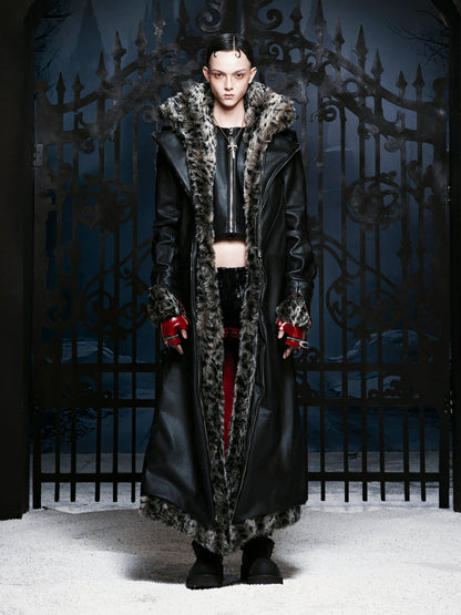 SL Sovereign Fur Leather Coat
