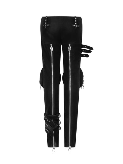 SL OBSIDIAN STRAP TROUSER PANTS