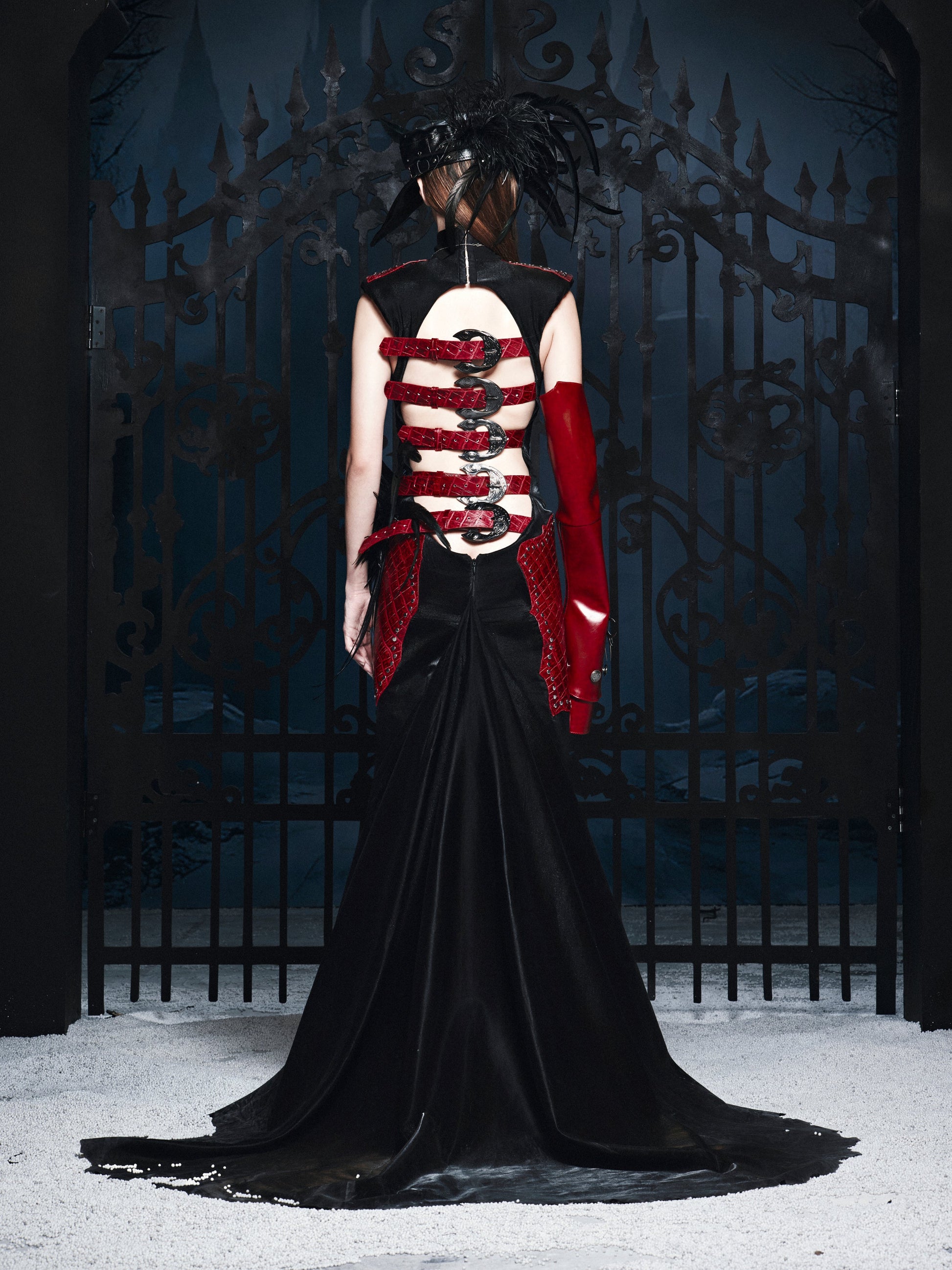 DARK BLOOD VALKYRIE GOWN