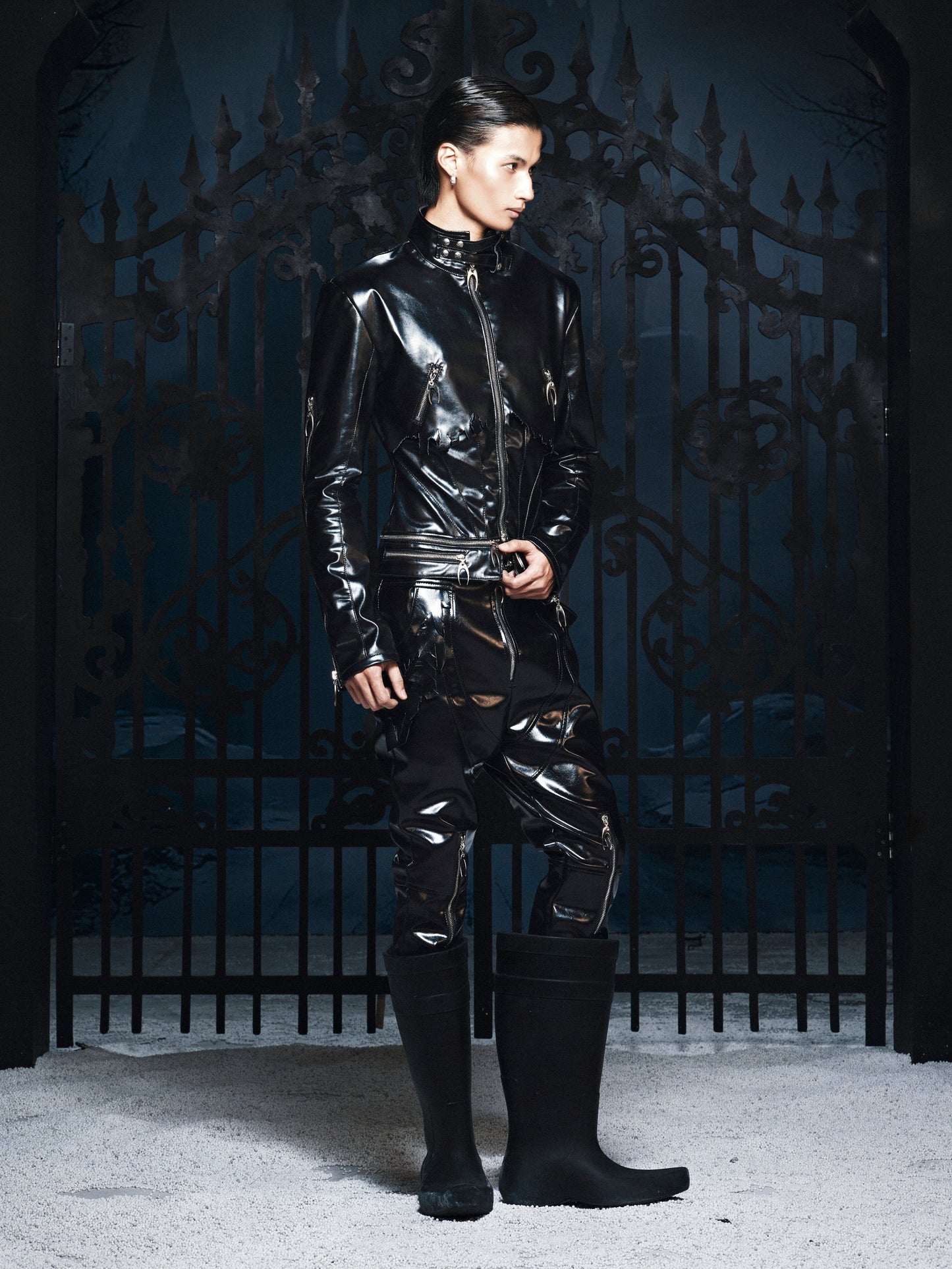 SL Black Vanguard Leather Jacket