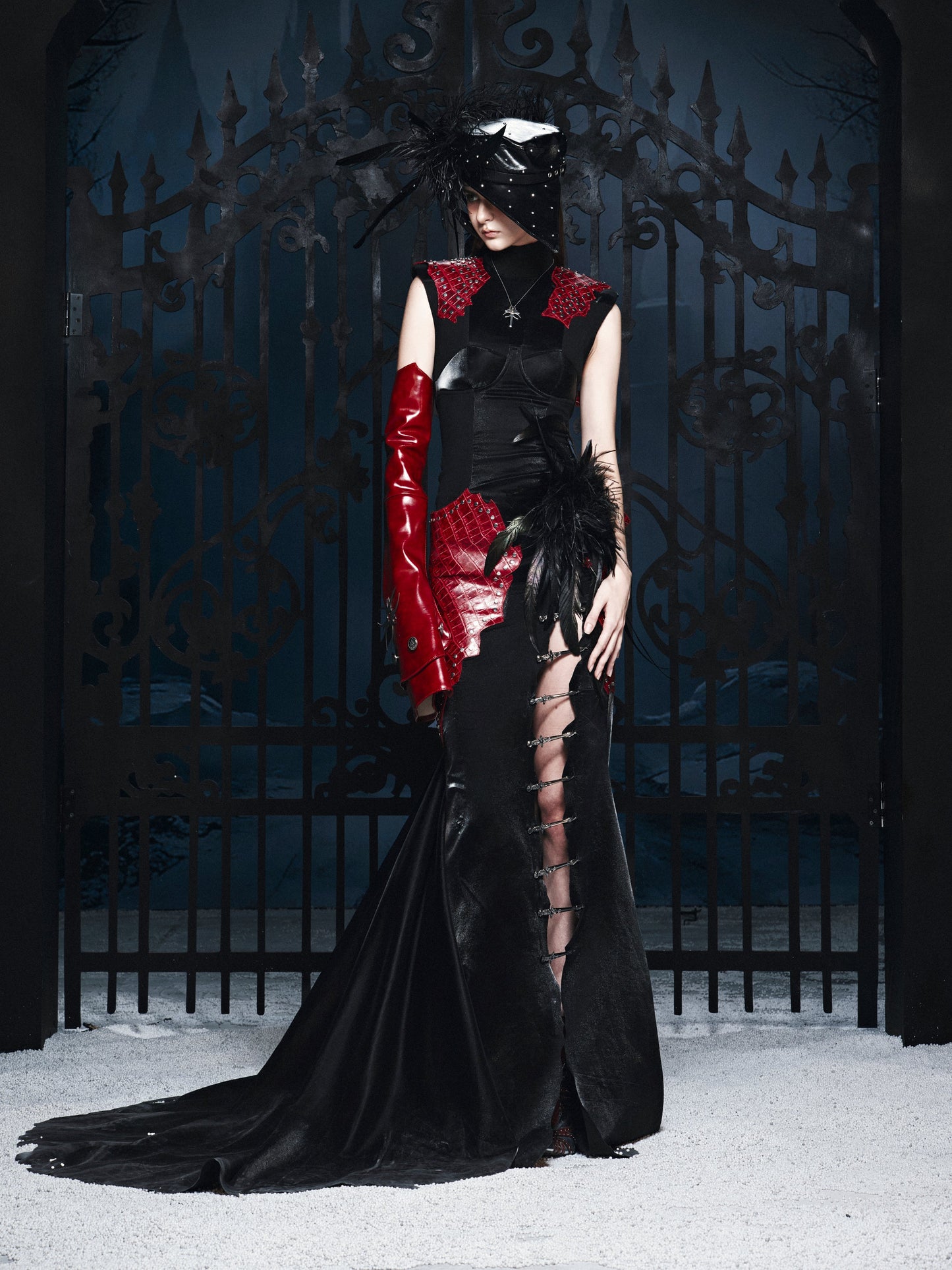 DARK BLOOD VALKYRIE GOWN