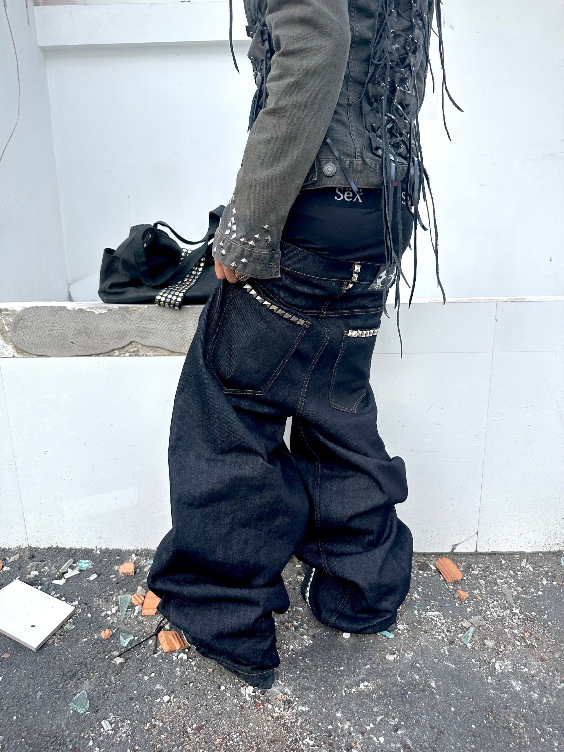 "25STUDDED" JAPANESE RAW DENIM