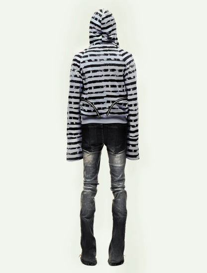 EPL STRIPPED HOODZIP