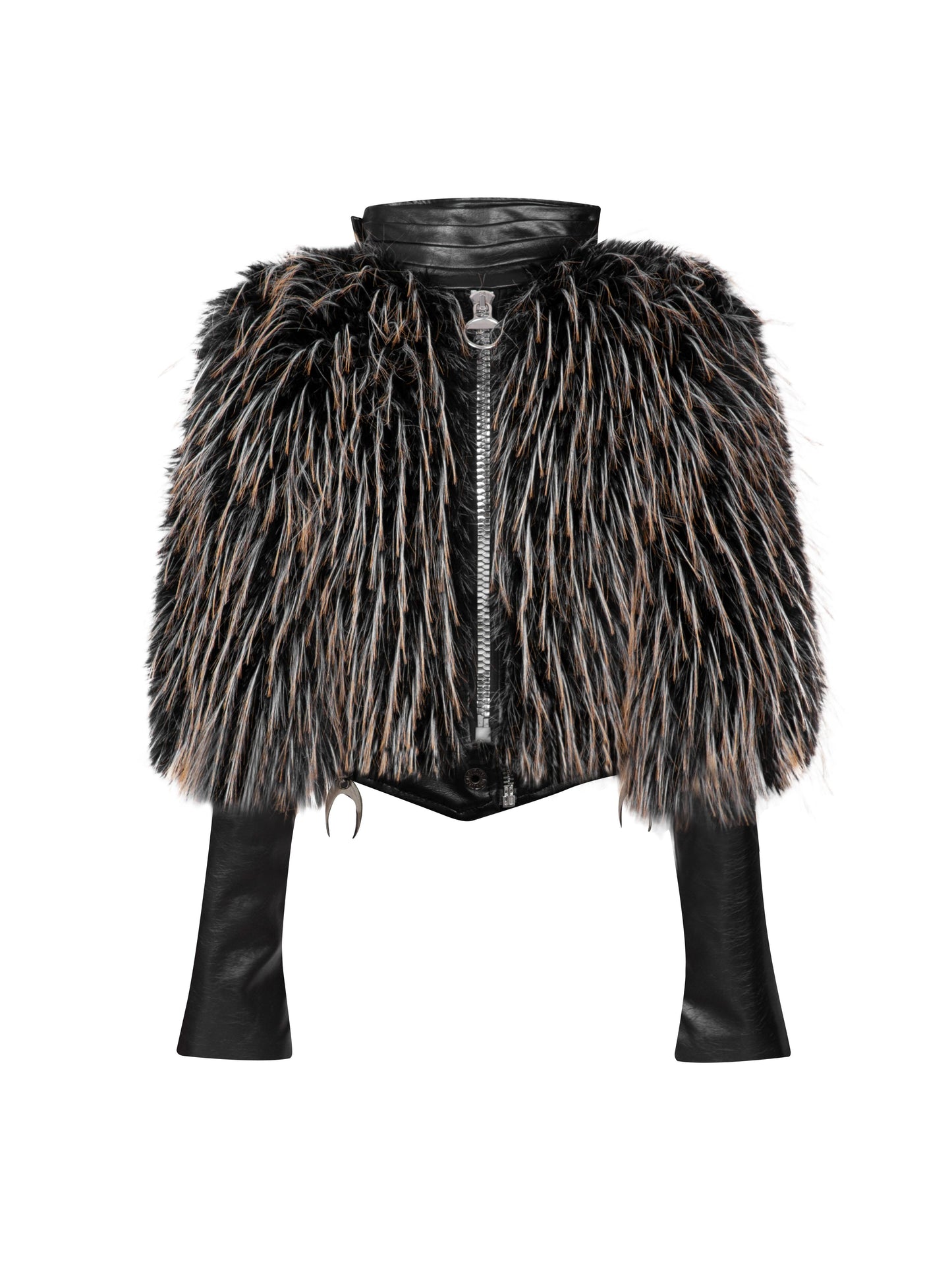 BLACK DOMINION FUR ARMOR JACKET