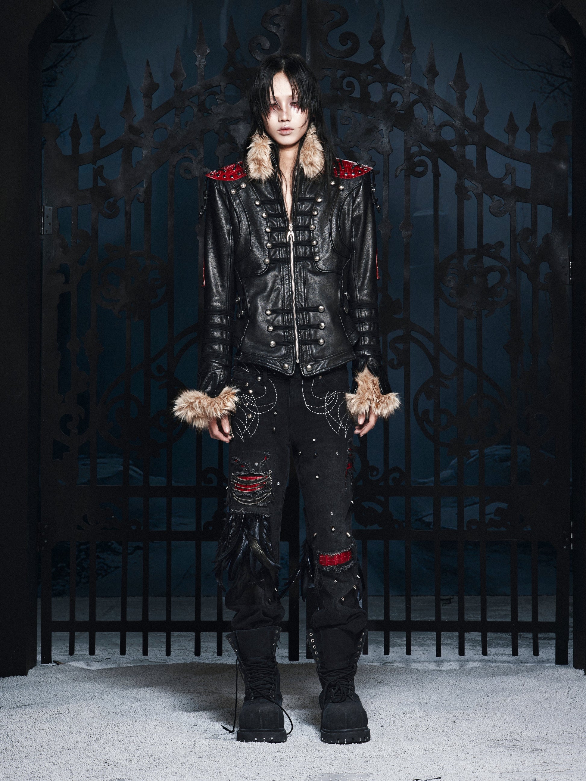 SL Bloodfeather Flare Jeans