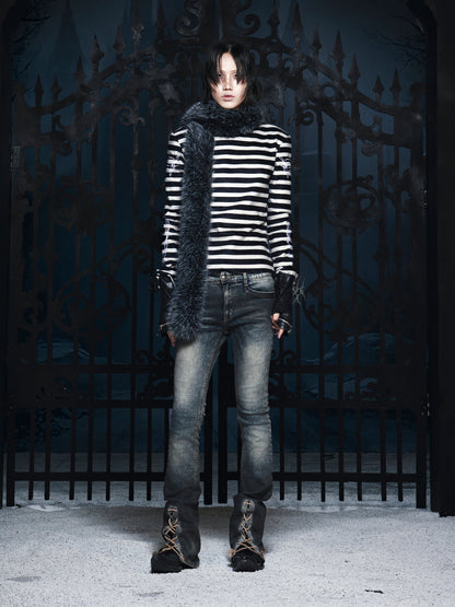 SL CLASSIC ROCK WAXED SKINNY JEANS
