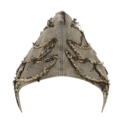 005 CHAOS DREAM WAXED BEIGE HAT