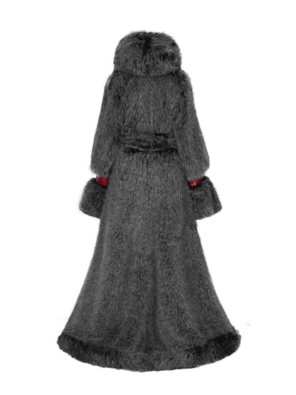 BLACK WOLF CEREMONIAL COAT