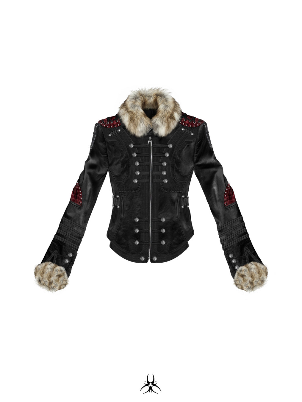 Blood SL Fur Leather Jacket