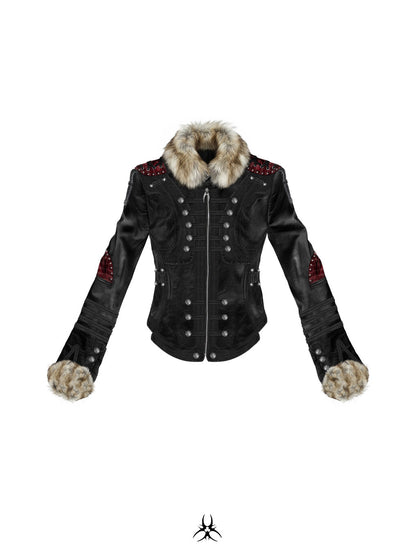 Blood SL Fur Leather Jacket