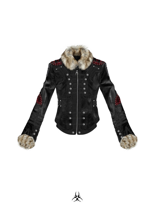 Blood SL Fur Leather Jacket