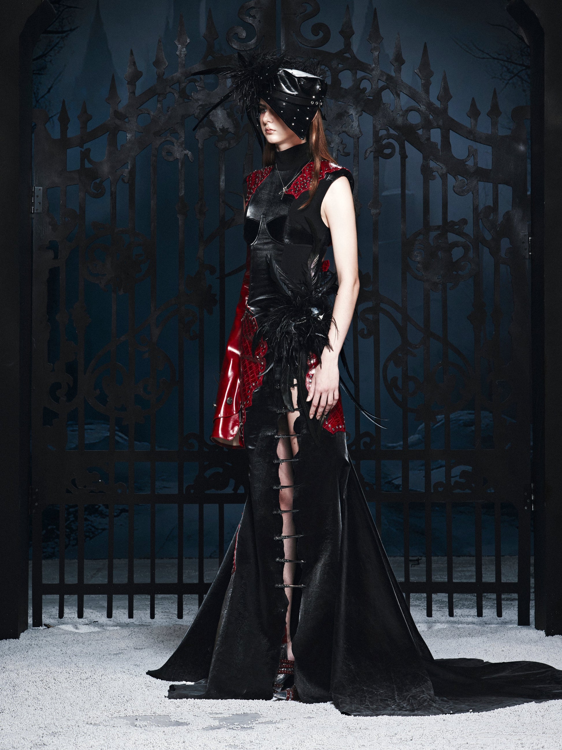 DARK BLOOD VALKYRIE GOWN