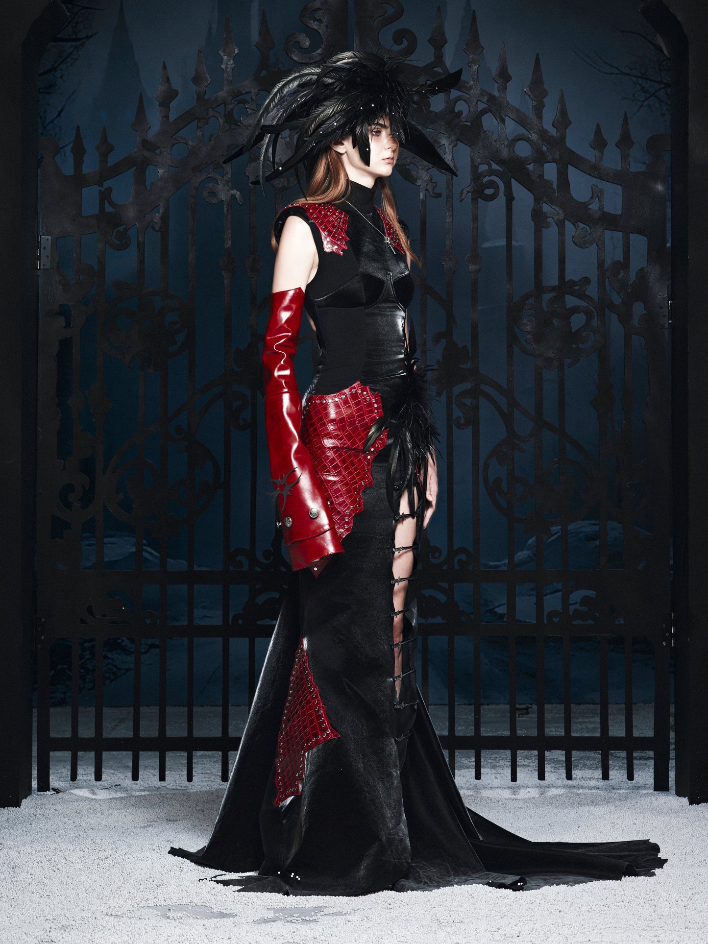 DARK BLOOD VALKYRIE GOWN