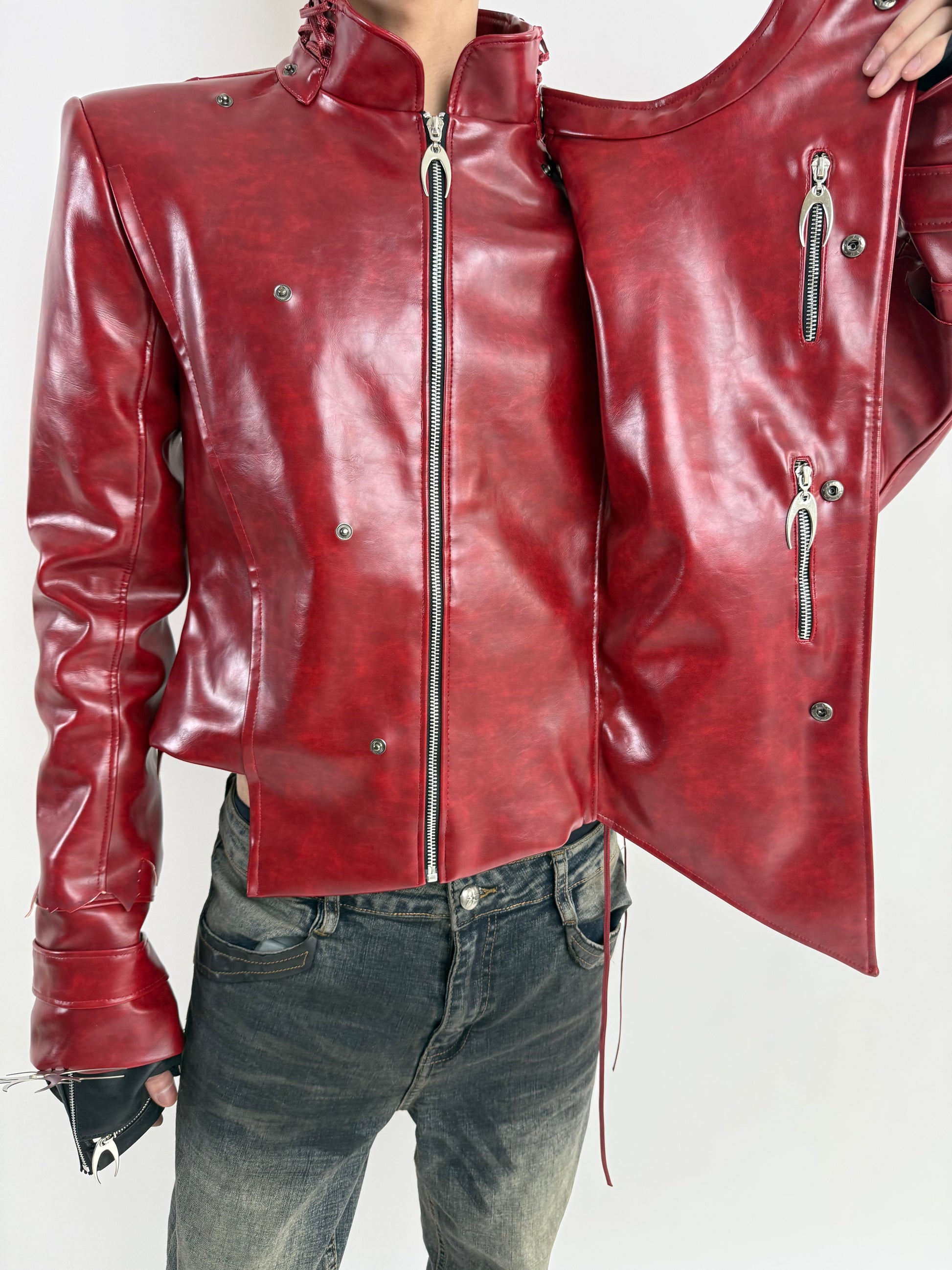 SL Blood Ritual Leather Jacket