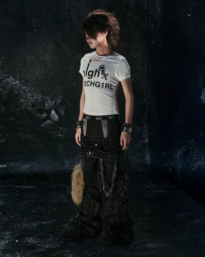 "BBY TECHG1RL" T SHIRT