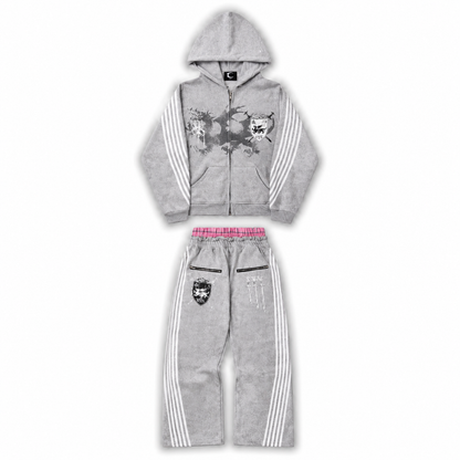 ROYAL KNIGHT CLUB WAXED PINK TRACKSUIT