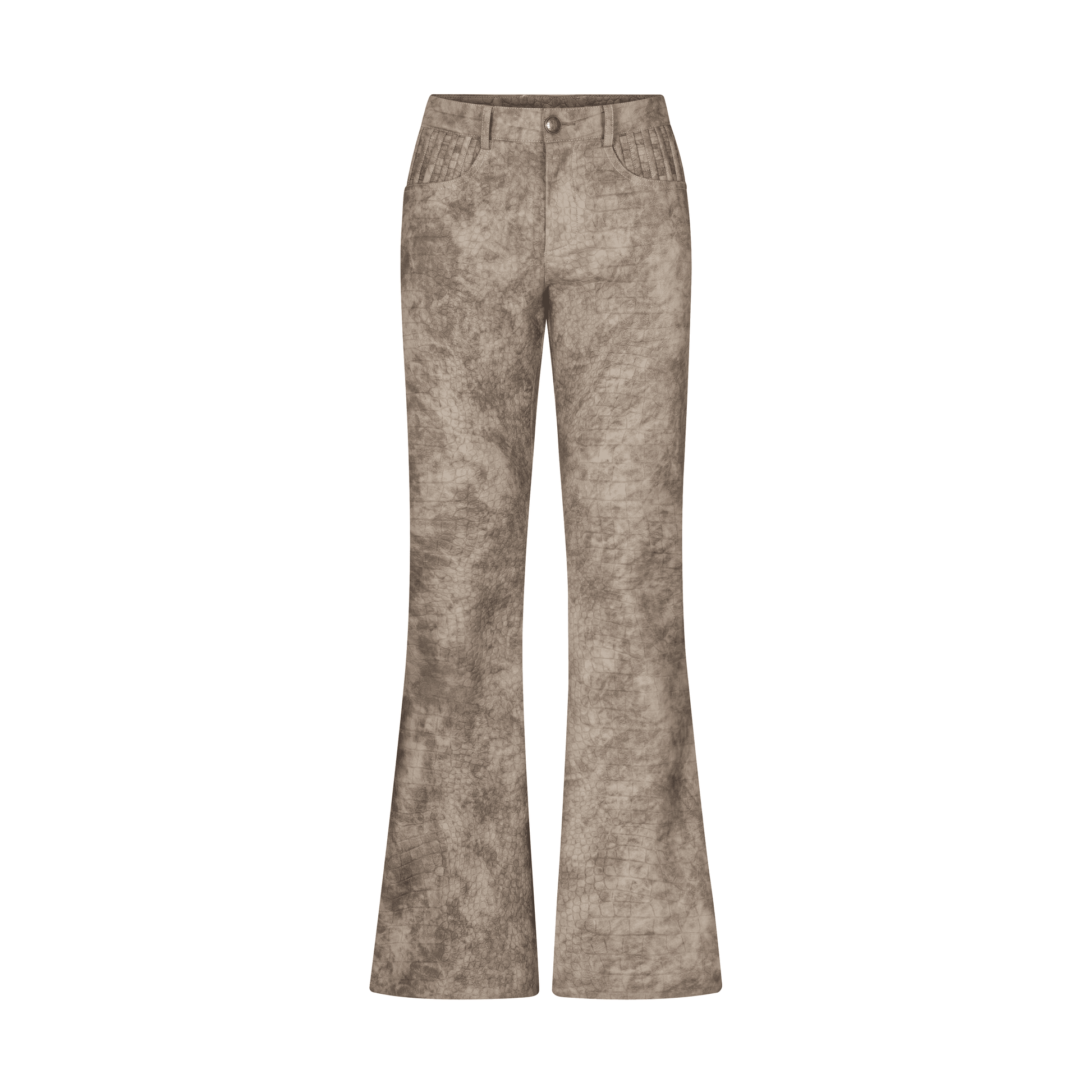 MDC CROCODILE BOOTCUT PANTS