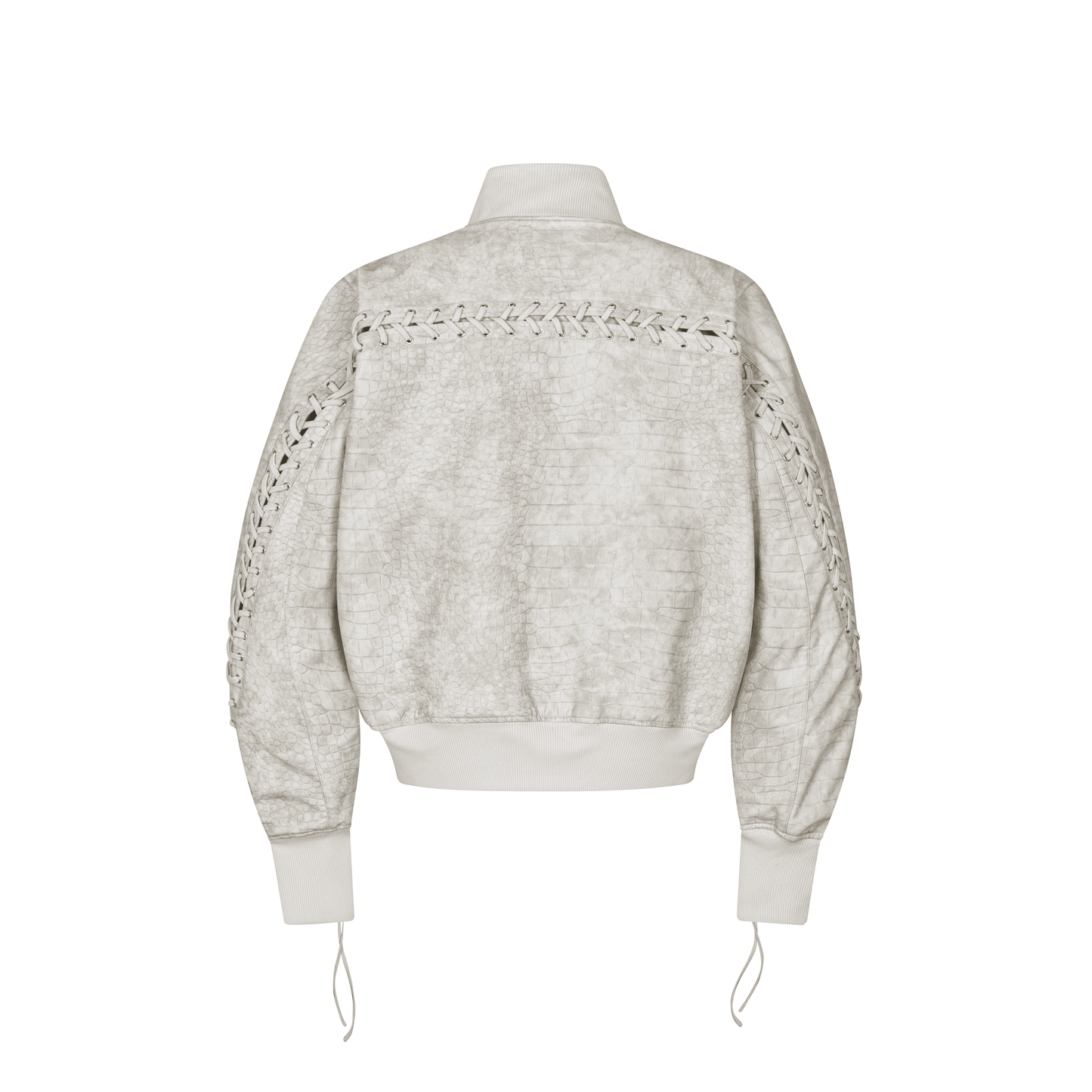 MDC STITCH OLIVE CROCODILE BOMBER