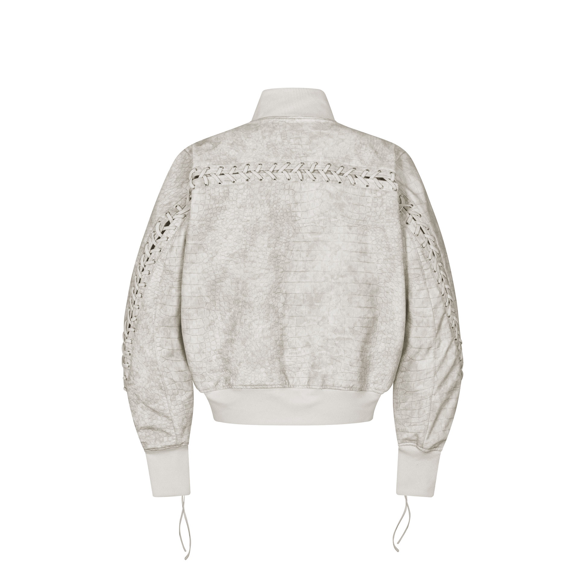 MDC STITCH OLIVE CROCODILE BOMBER
