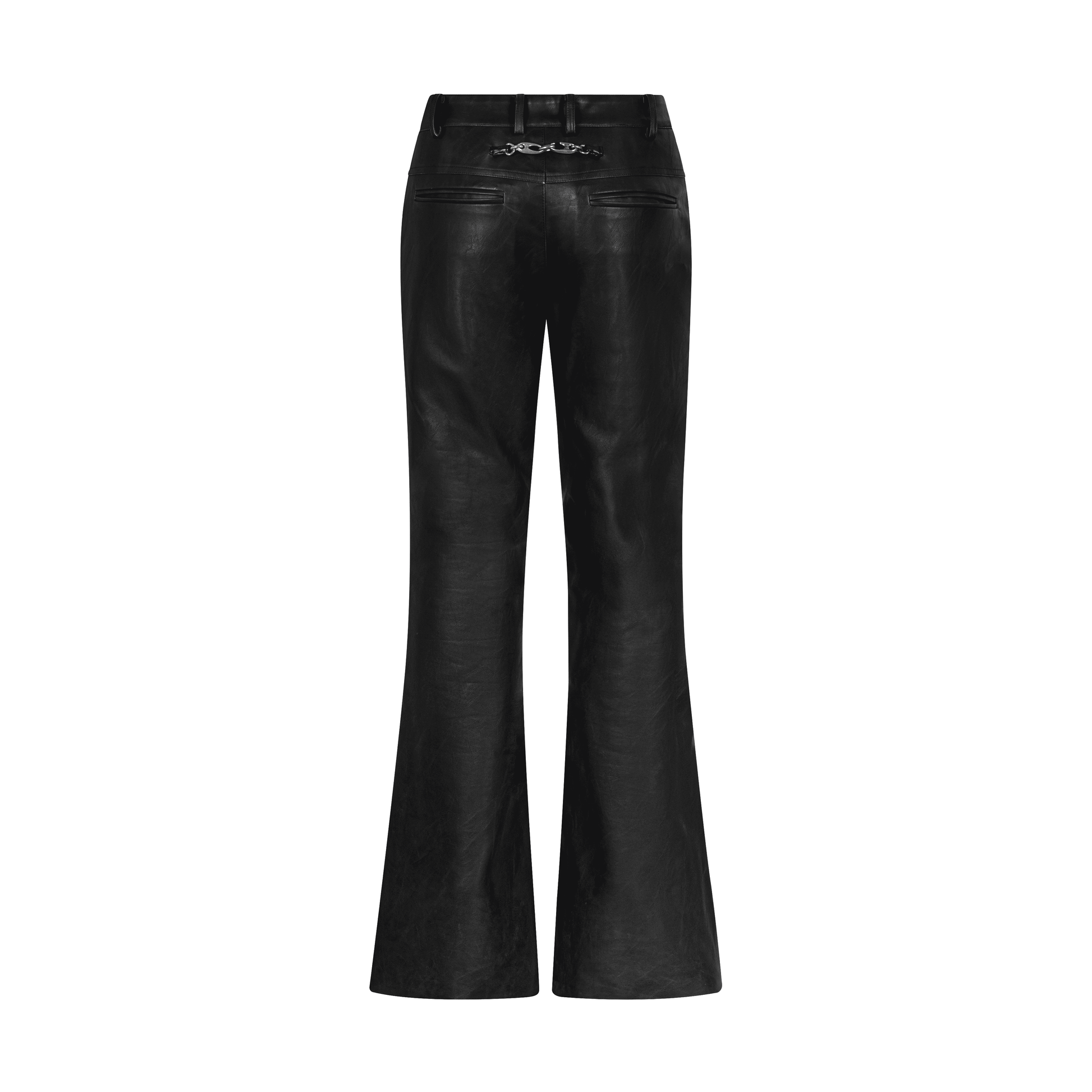 MDC LEATHER BOOTCUT PANTS