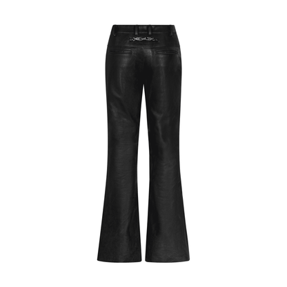 MDC LEATHER BOOTCUT PANTS