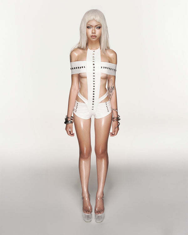 CHAOS CROSS WHITE TOP & BOTTOM