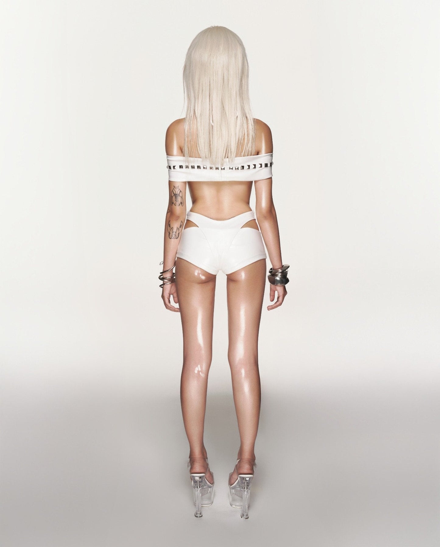 CHAOS CROSS WHITE TOP & BOTTOM