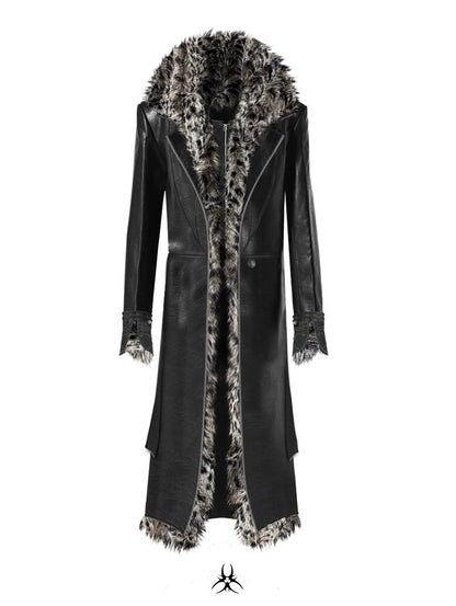 SL Sovereign Fur Leather Coat