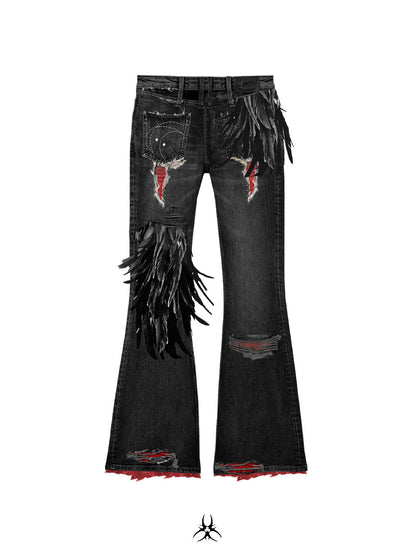 SL Bloodfeather Flare Jeans