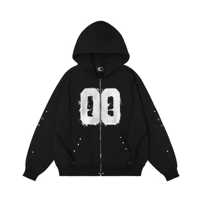 00 KNIGHT CLUB HOODZIP