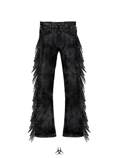 SL REVIVAL ROCK LEATHER PANTS