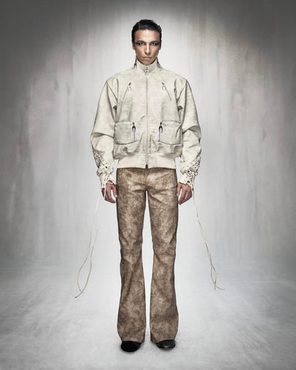 MDC CROCODILE BOOTCUT PANTS
