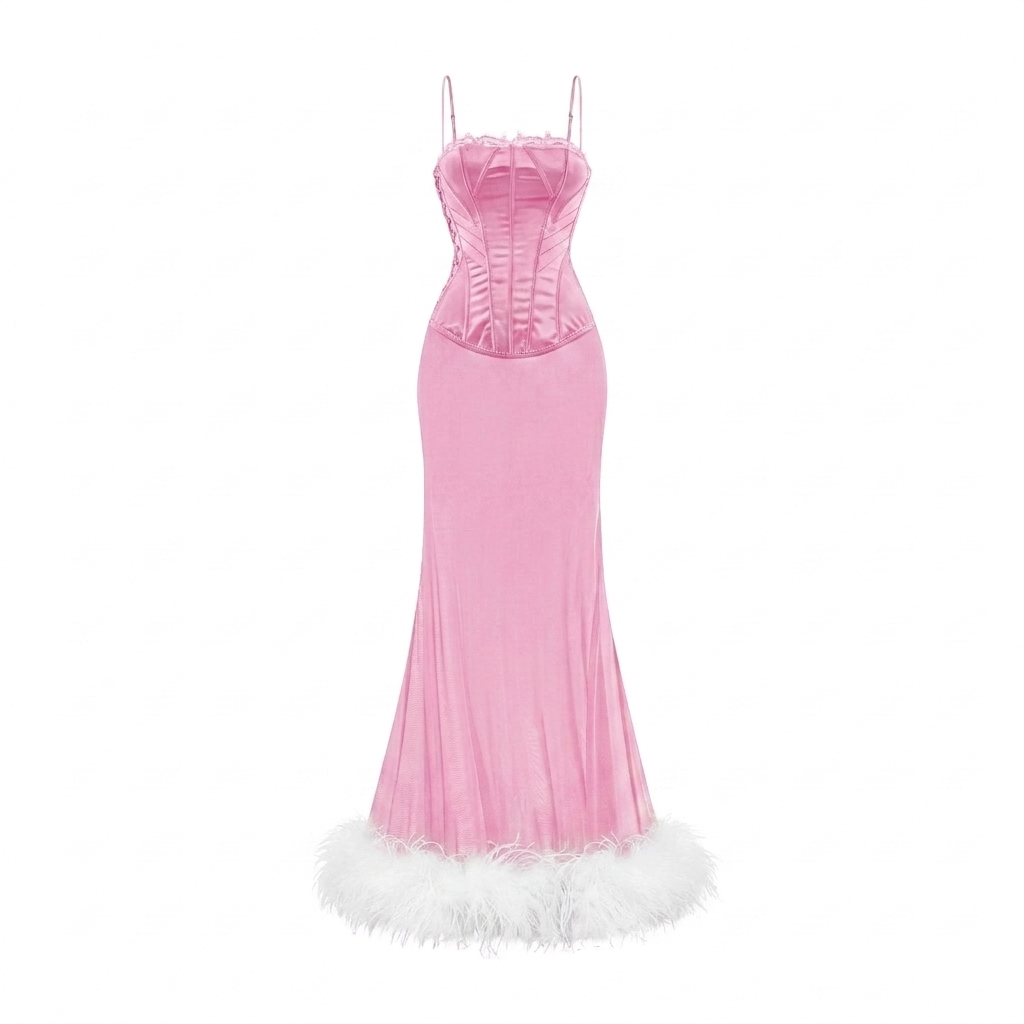 ROSETTE DRESS