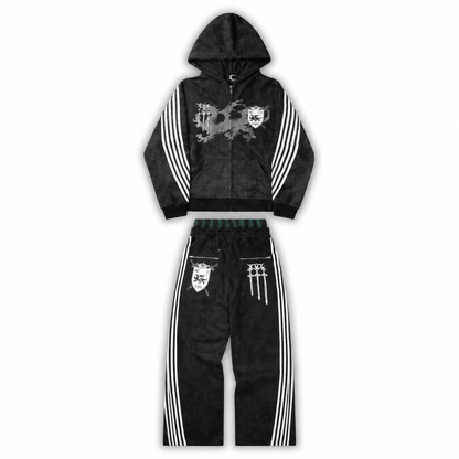 ROYAL KNIGHT CLUB WAXED PINK TRACKSUIT