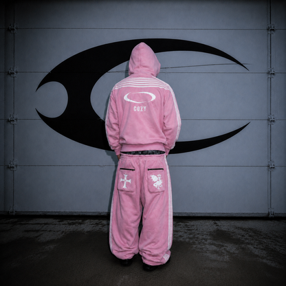 ROYAL KNIGHT CLUB WAXED PINK TRACKSUIT